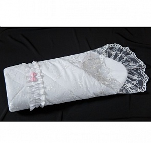 Комплект на выписку из серии Флер Э2003, сезон – весна, цвет – белый (Мой Ангелок, 00-0011839 _белый)